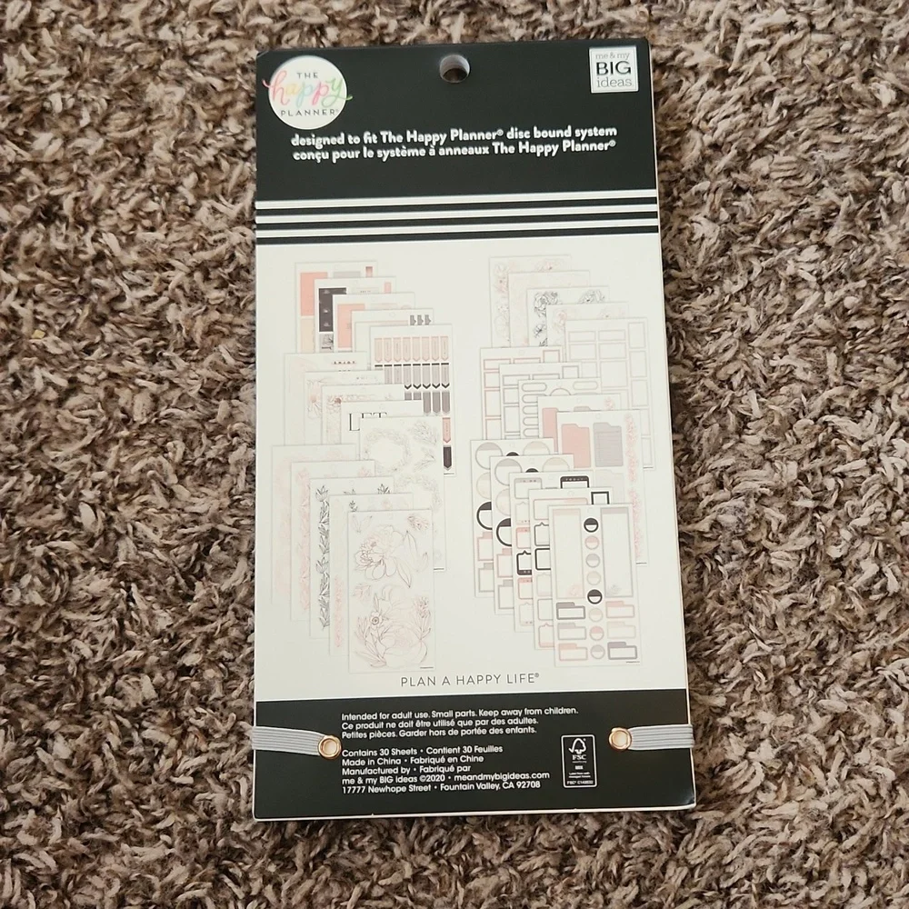 The Happy Planner Sticker Sheet NEW IN PACKAGING